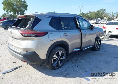 2021 Nissan Rogue Sl Fwd из США, поврежденный, VIN JN8AT3CA6MW020858